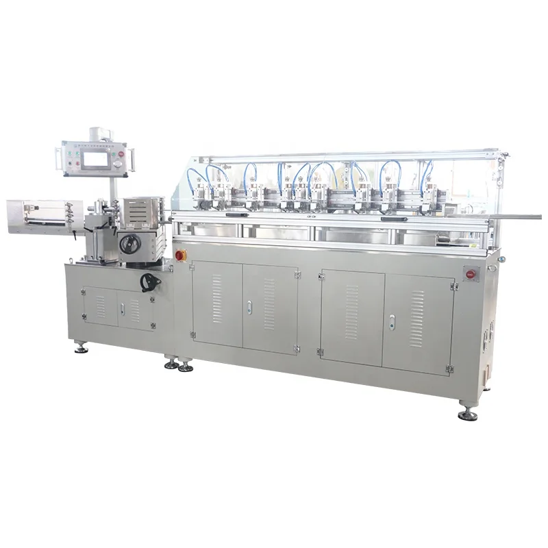 Best quality 9 cutting Knifes Paper  Straw Making Machine  with PLC tough screen  for Cola & coffee drinking straws