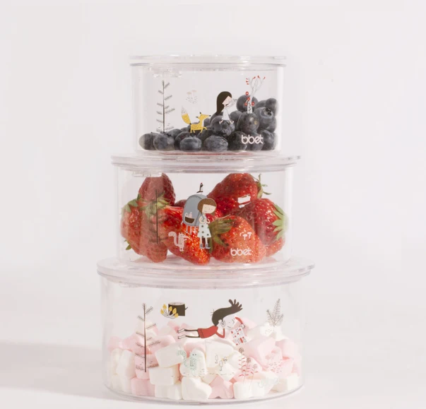 BH household baby tritan vacuum food container with suction pump,vacuum food containers from ODM factory