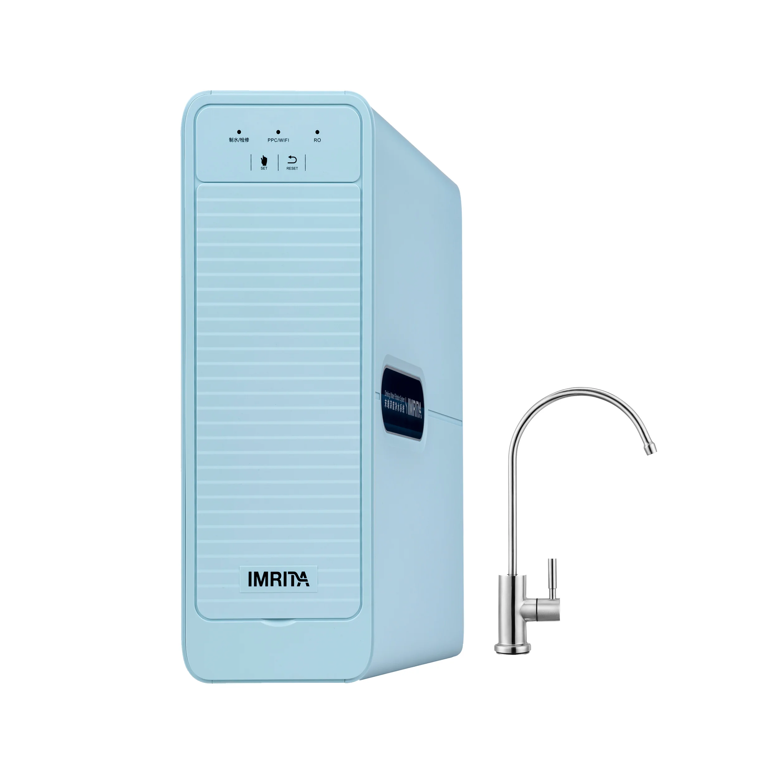 IMRITA Luxury  Osmosis Inversa RO Water Purifier Under Sink Tankless 500GPD Direct Drinking Water Filter Purifier System