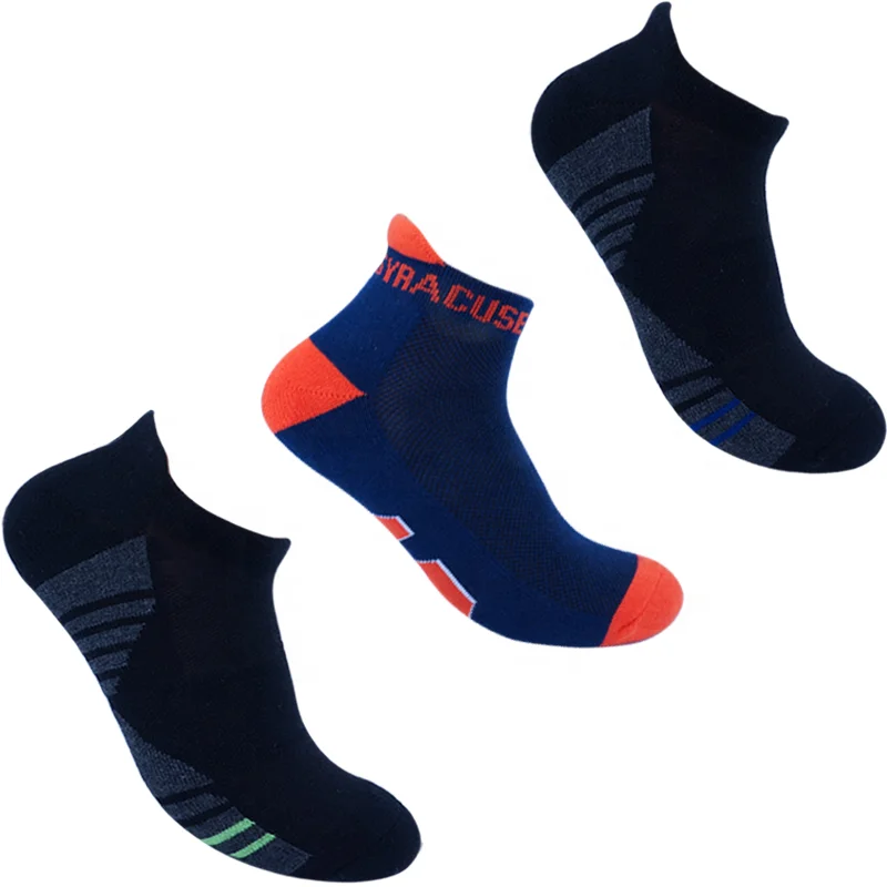 
cushioned sport socks padded running socks thick running fitness running biking marathon high quality custom socks 