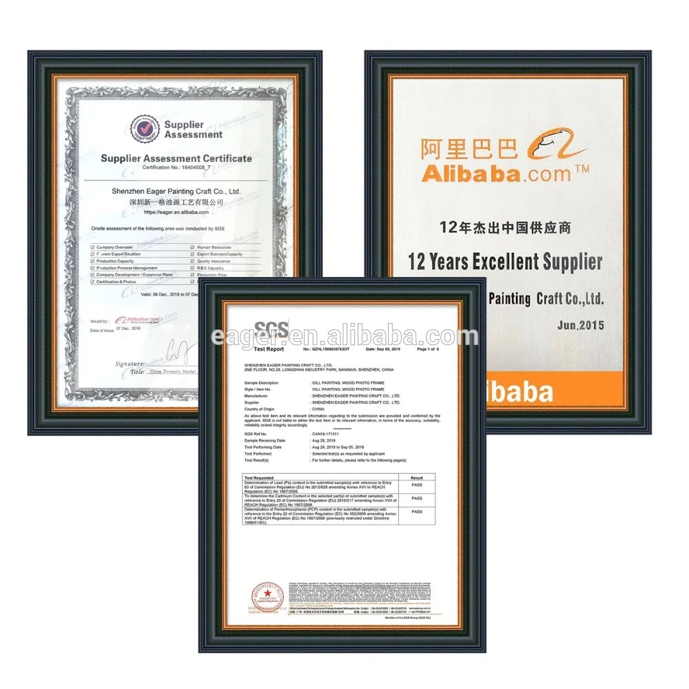 Высококачественная масляная живопись исламской каллиграфии