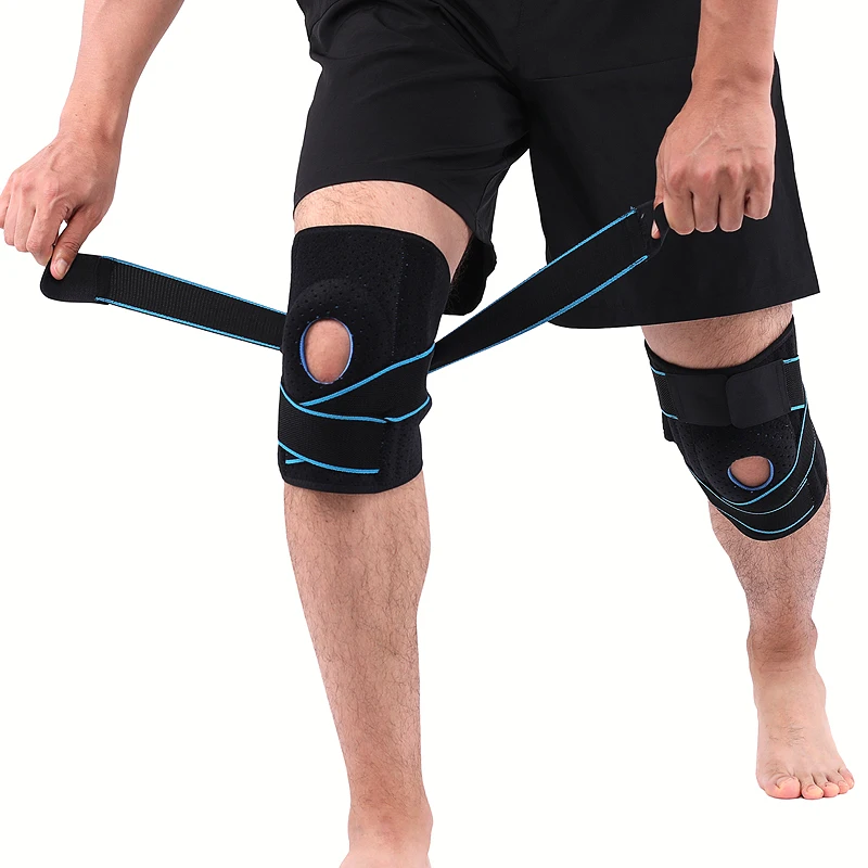 
Customized Logo Adjustable Neoprene Hinged Compression Knee Brace and Best Joint Knee Support 