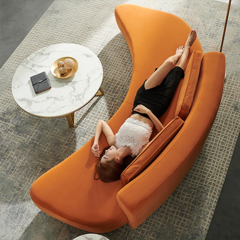 Nordic style luxury cheap bedroom soft recliner fabric sectional 5 seater classical sofa