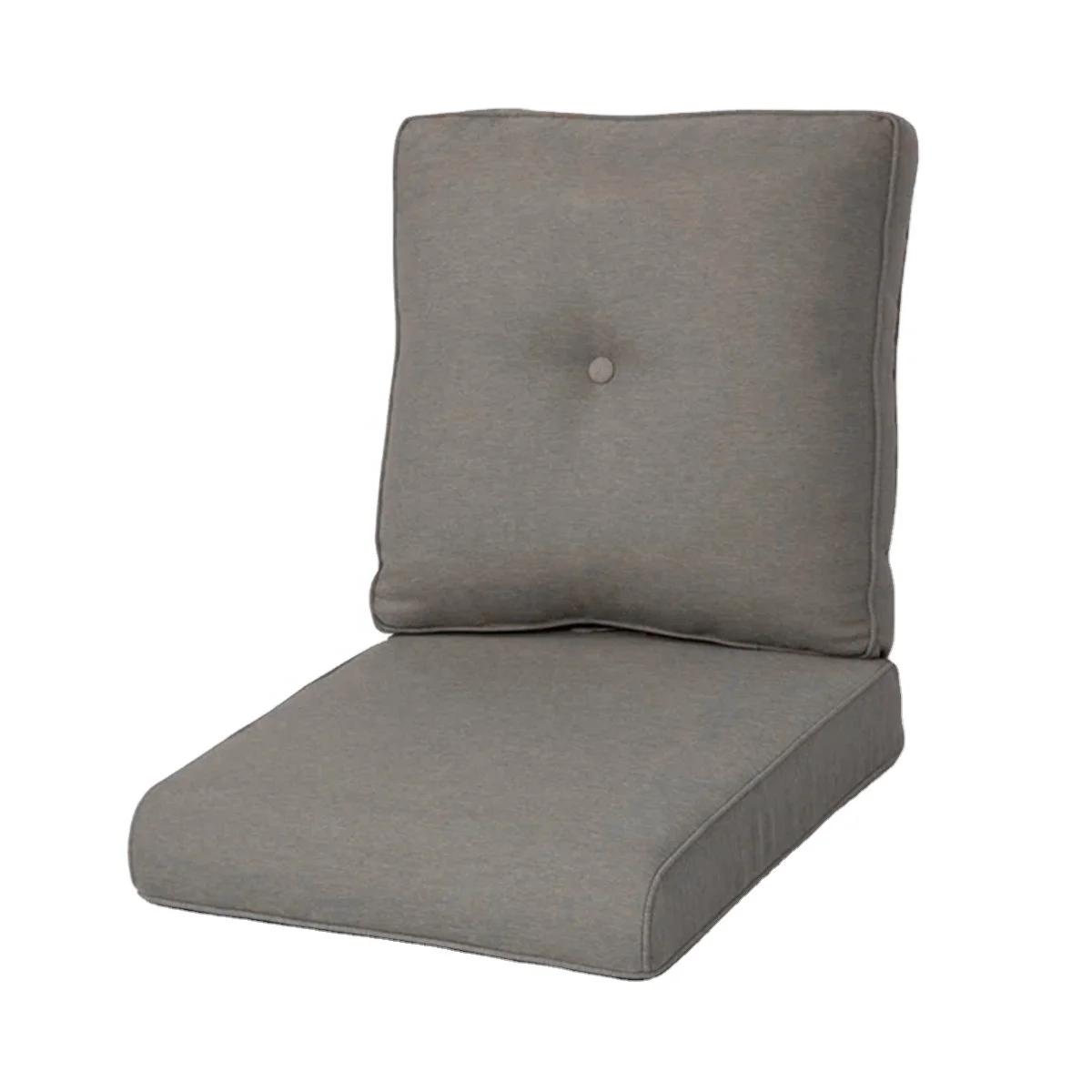 High Density Thick Outdoor Waterproof Sofa Cushion Pure Color Back Combination for Park Living Room Hotel and Gym Furniture