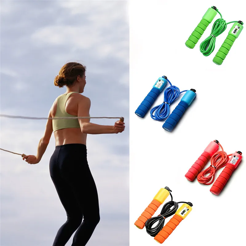 Jump Rope weighted jump rope Counter Adjustable Exercise Speed