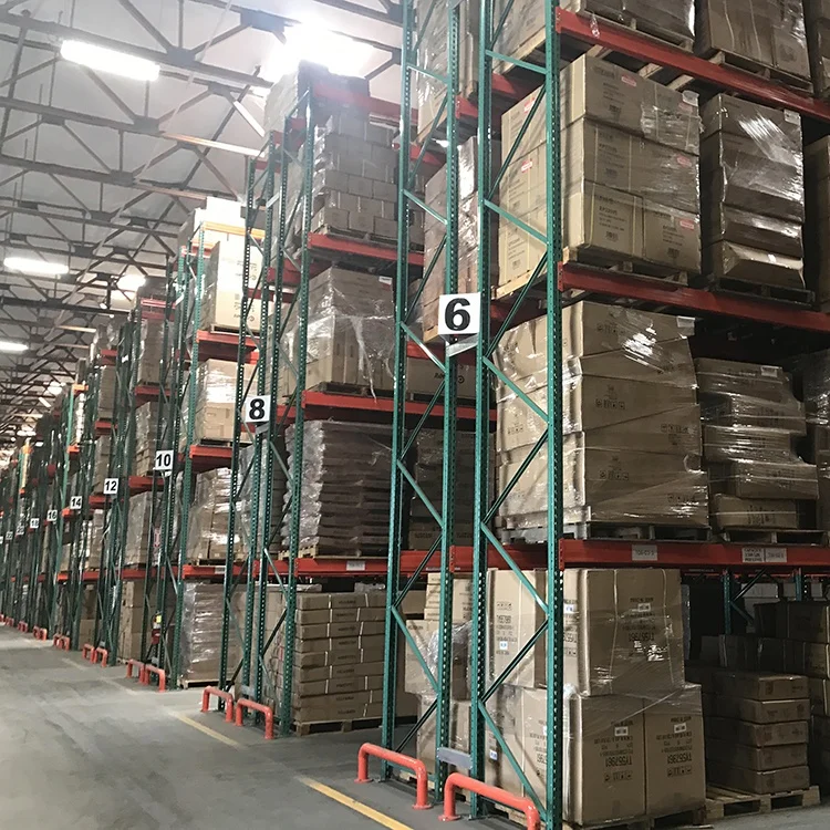 Factory heavy duty pallet rack storage warehouse rack Euro Australia US teardrop pallet rack