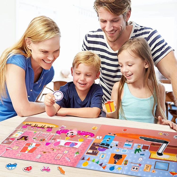 Magnetic Magic Book-home decoration Magnet Games