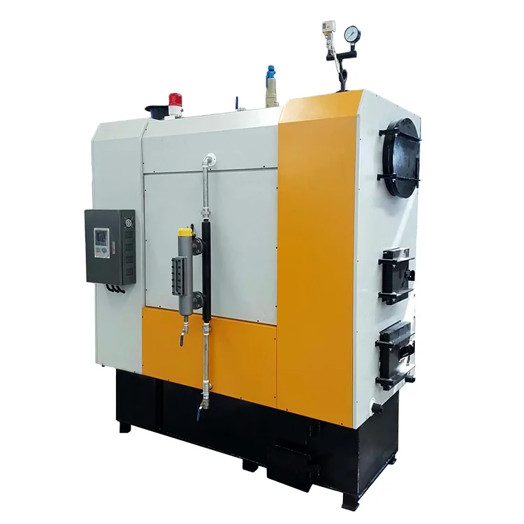 Environmentally friendly 600kg biomass pellet steam boiler