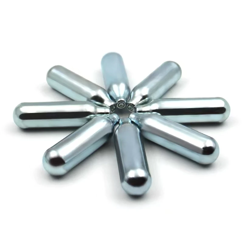 Genuine Factory Supply  Gas Cylinder Manufacturers 8.8g Co2 Cartridge With 3/8 Thread for Beer Barrel