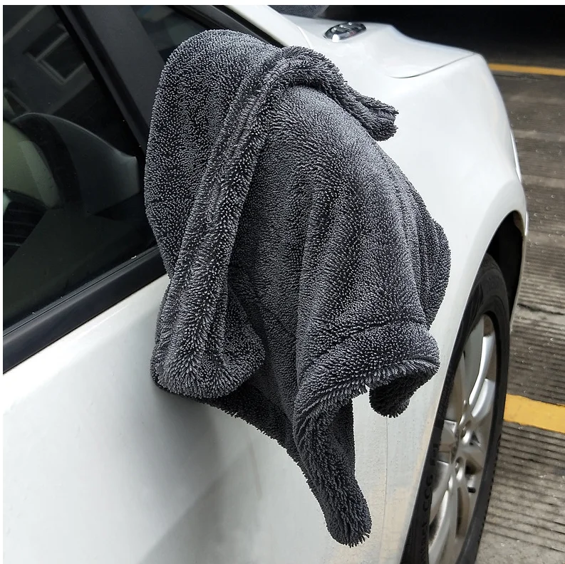 Microfiber 1200 1400 gsm wash car care microfibre detailing auto micro fiber cloths cleaning twisted loop drying Towels