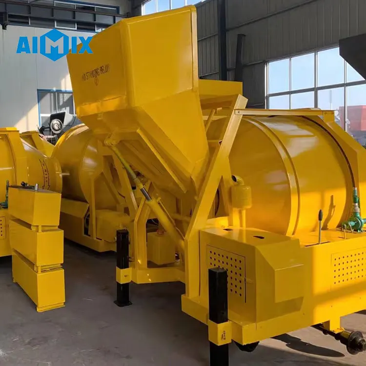 JZR500 diesel engine cement mixer mobile concrete mixer machine price