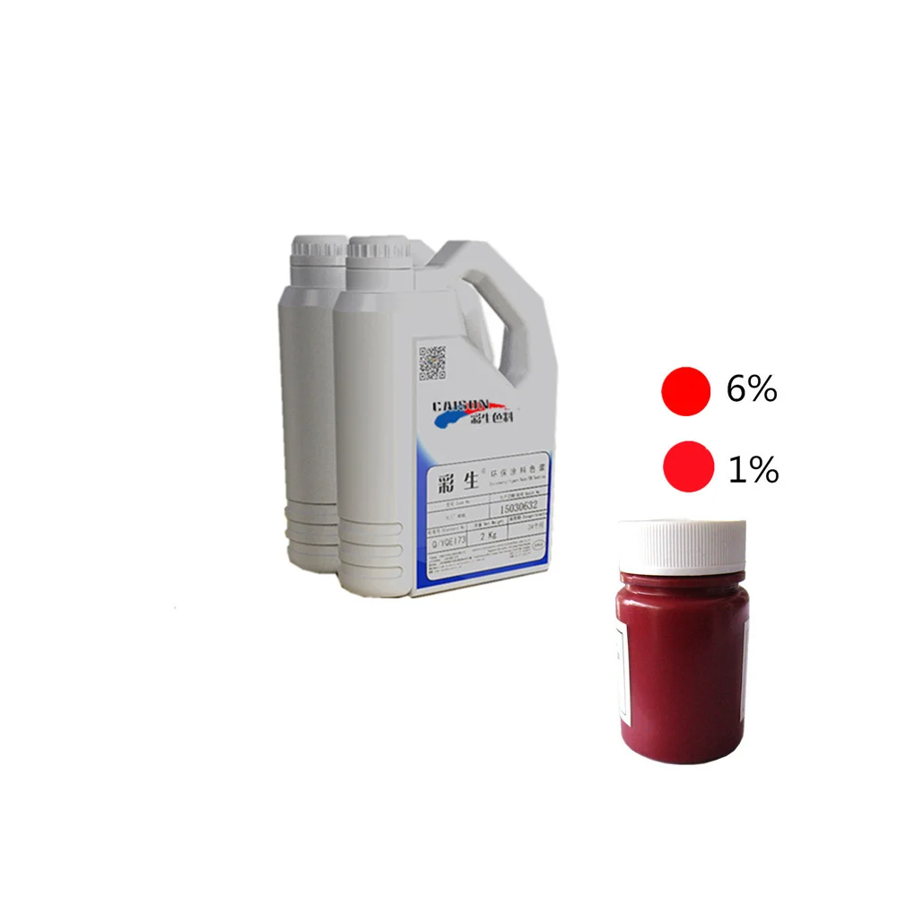 
Pigment magenta color paste for tinting of fiberglass mesh 