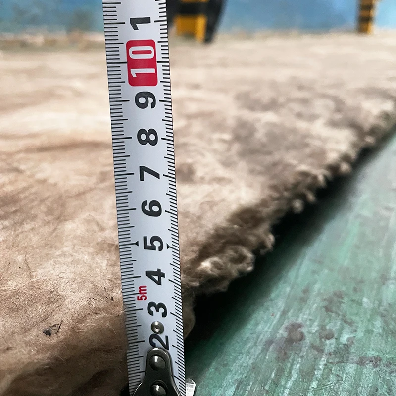 ECO Friendly Formaldehyde Free White Brown Density 12kg M3 Fiber Glass Wool Roll R1.3 R1.5 R2.3 Fiberglass Insulation Batt