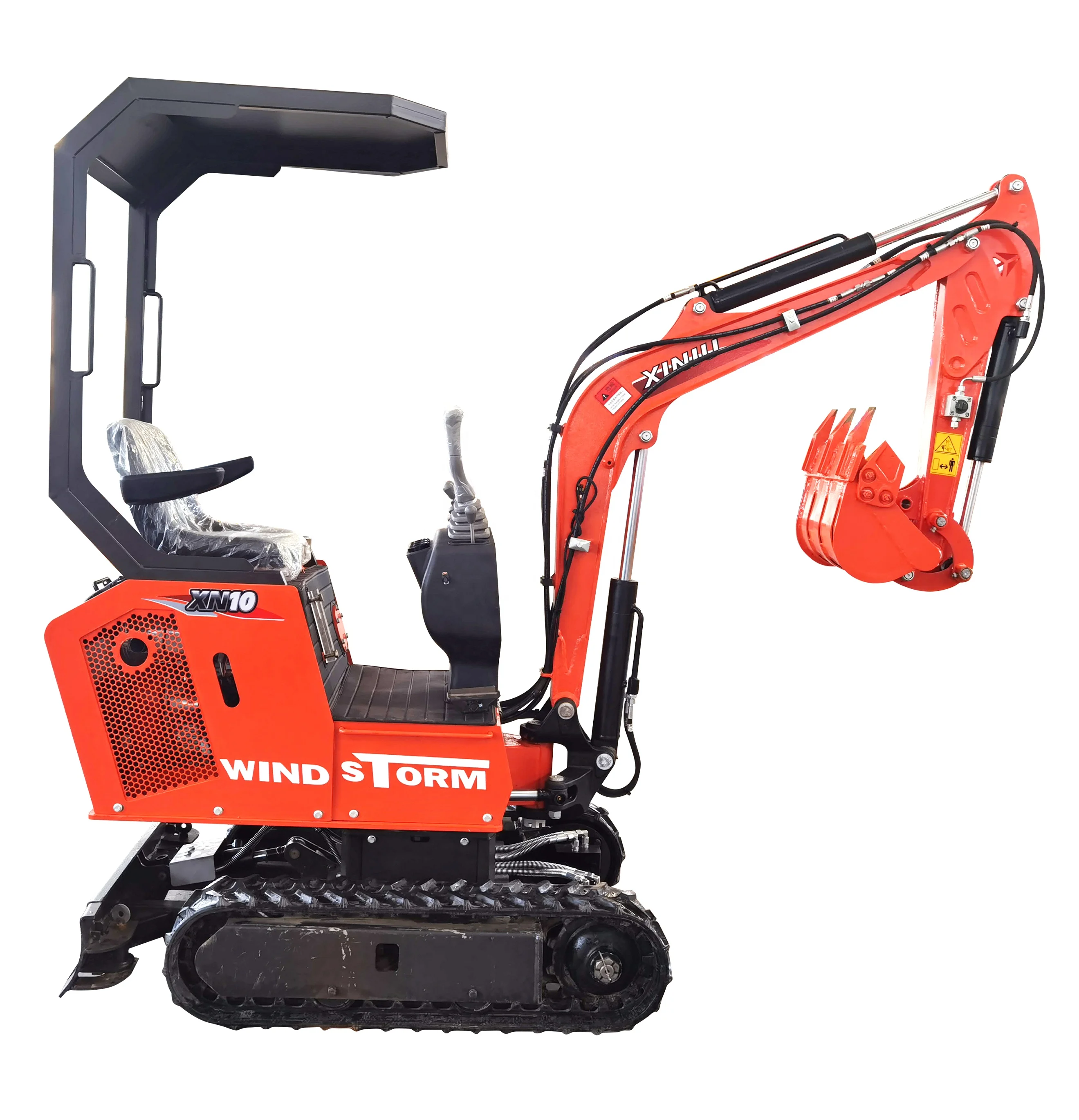Rhinoceros XN10 windstorm Hydraulic 800kg Mini Excavator Made In China Hydraulic Digger For Sale