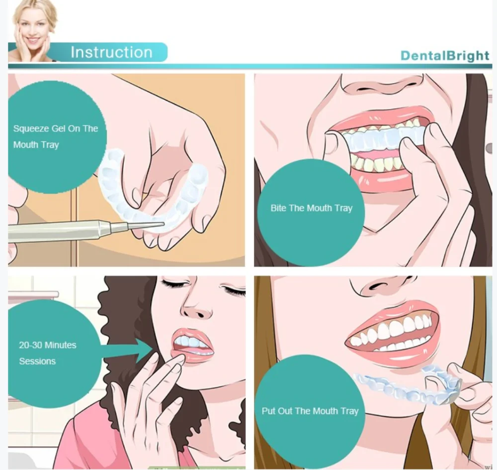 organic teeth whitening gel