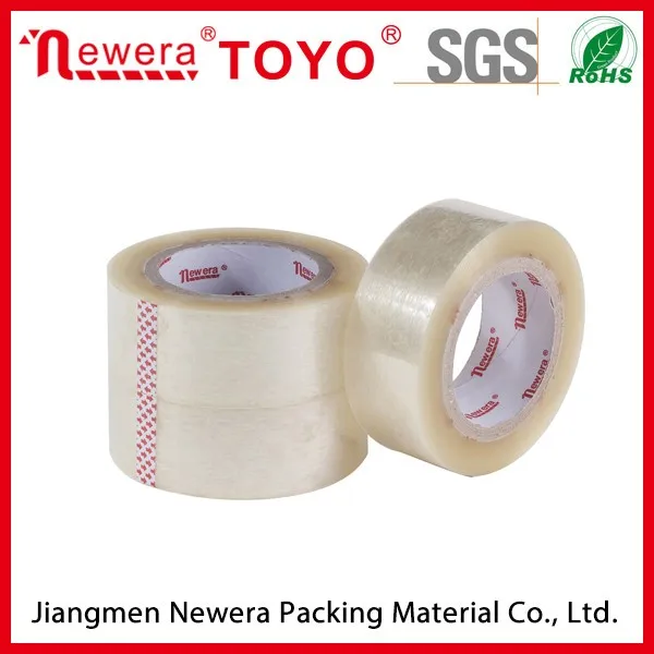 clear  hot sales high quality ISO adhesive tape for sealing free shipping