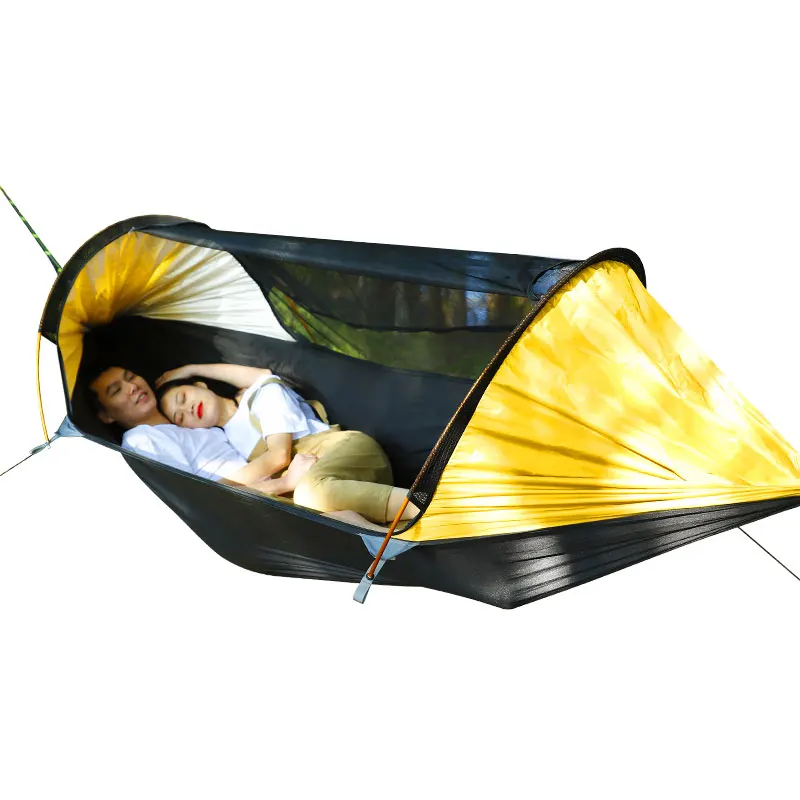 Factory made Double Camping Hammock with Mosquito/Bug Net Portable Lightweight 2 Person cibinlik hamak