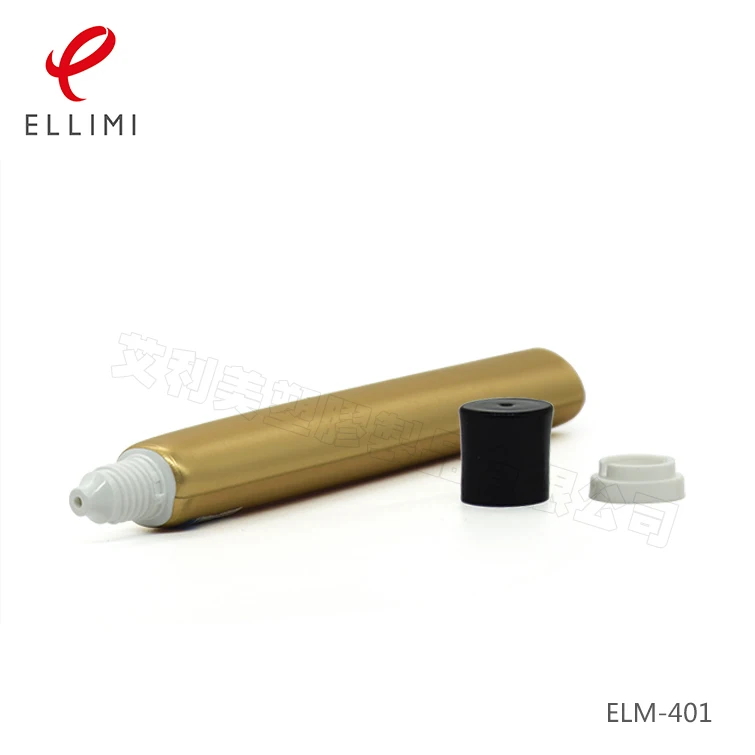 19mm Square Bottom Soft Tube 10-25ml for BB Cream Gel Skincare Ointment with High Flat PP Cap