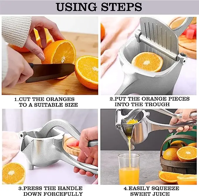 Top Seller Lime & Lemon Squeezer Kitchen Tools & Gadgets  Fruit Machine Citrus Juicer Lemon Squeezer