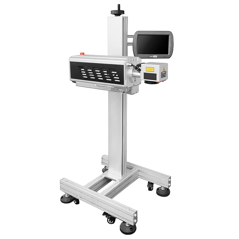 40W CO2 Laser Marking Machine Laser coding and marking system for pharma food & beverage packaging cosmetics electronics medica