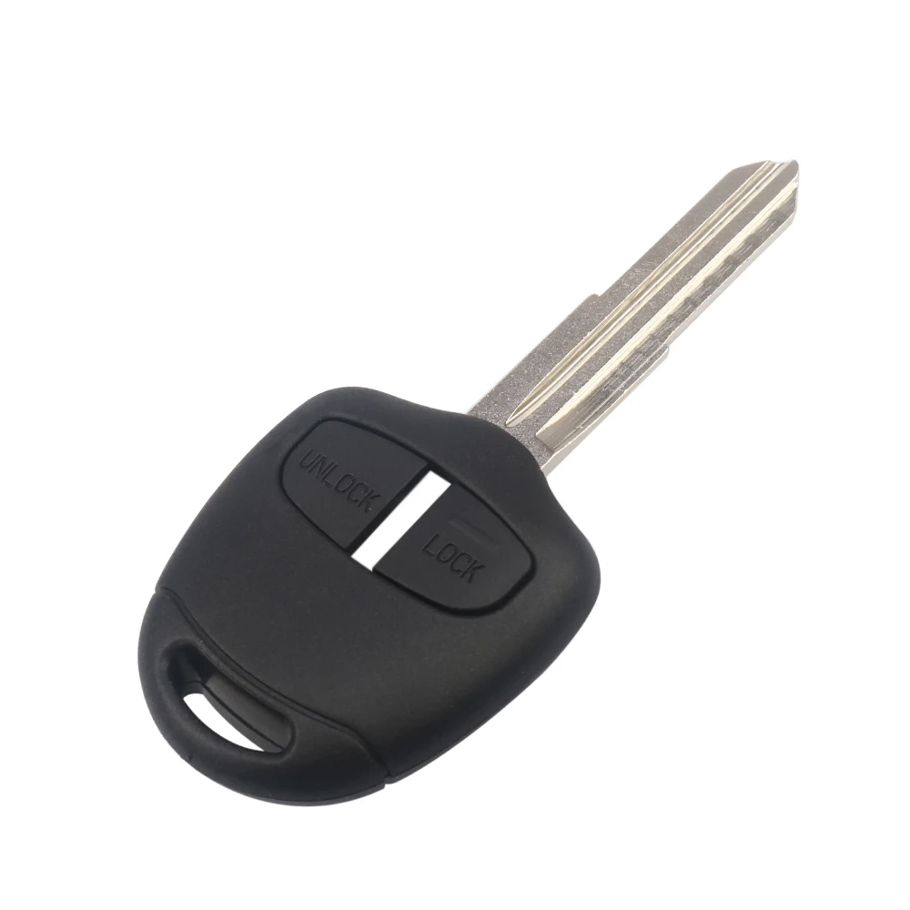 2 Buttons Remote Control Car Smart Key Case Fob Cover Blank Shell For Mitsubishi Outlander
