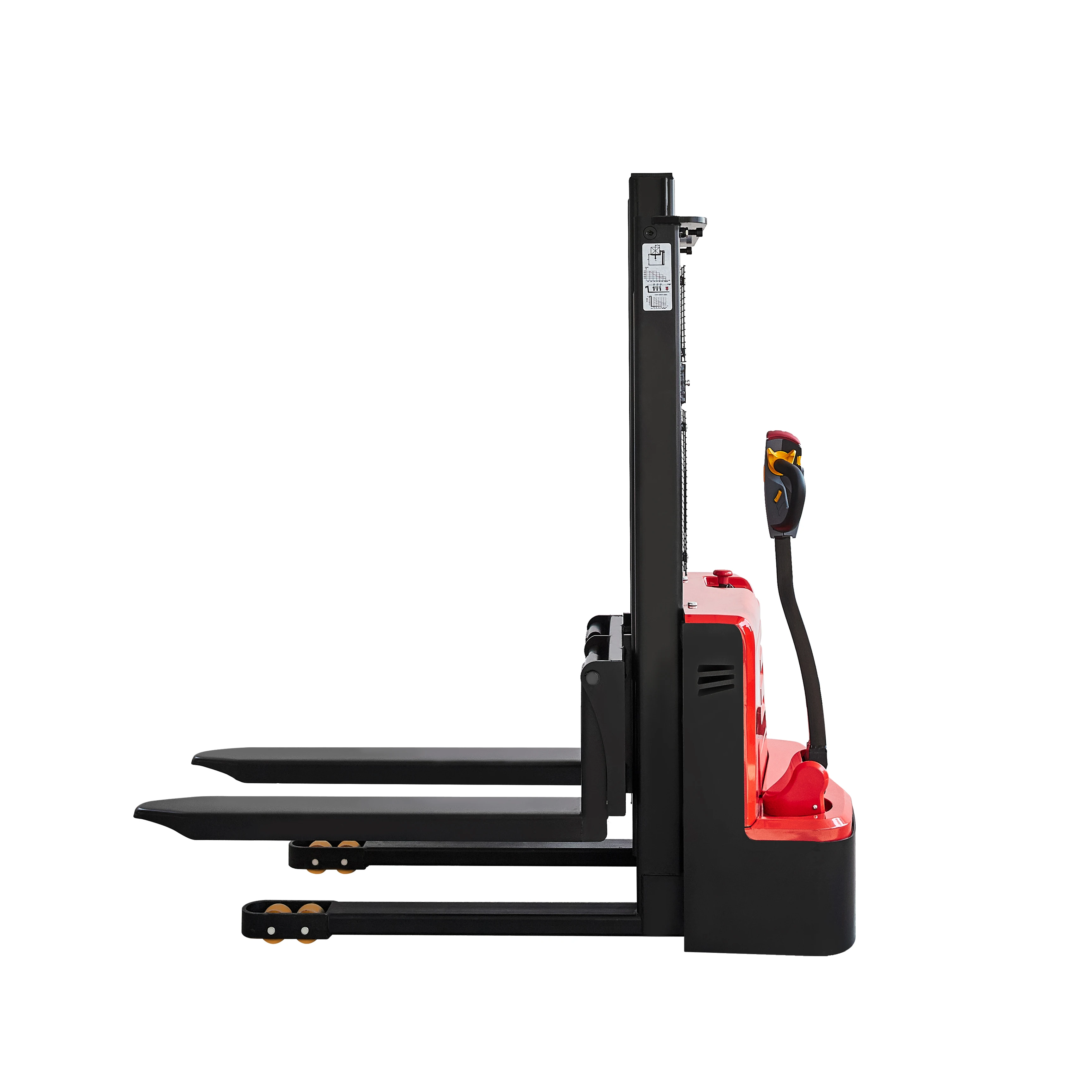 1.6T Super Light Truck Full Lifter Walkie  Work Vehicle Pallet Stacker Full Electric Forklift for Farms