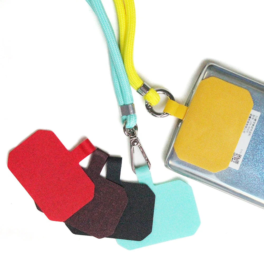 Universal Colorful Custom Color Smartphone Cellphone for Phone Strap Rope 13 14 Nylon TPU Mobile Cell Phone Case Lanyard Patch