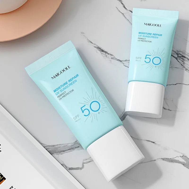 Moisturizing Face Body SPF 50+ Sunscreen Cream Cosmetics Natural UV Protection  Sunscreen