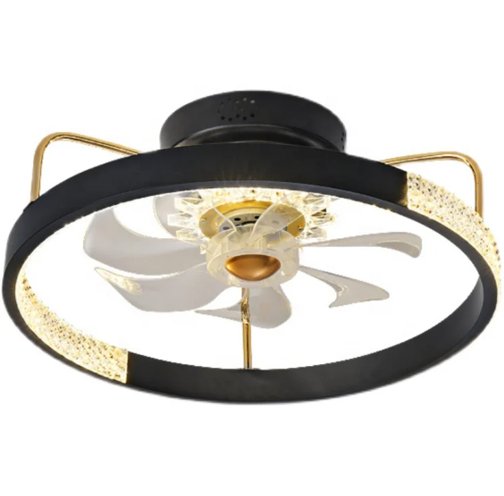 
2021 New Low Profile Quiet Electric Fan with 7 ABS Blades Modern Design 