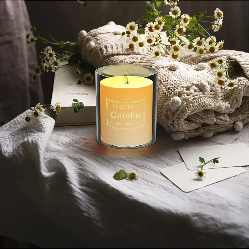 Ultrasonic Fragrant Aromatherapy Electronic Home Essential Oil Candle Lamp Diffuser humidifier