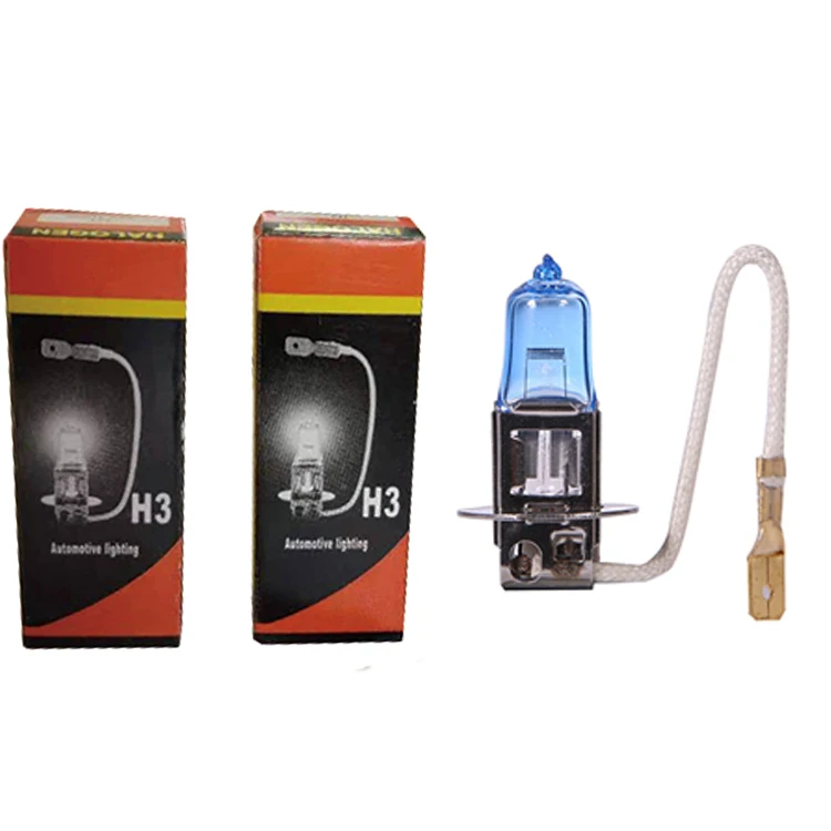 High Quality H3 12v 100w Halogen Bulb White Automotive Fog Light Bulbs Halogen Bulb