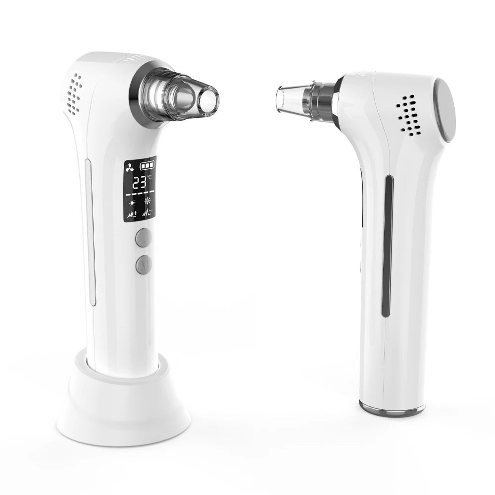 5 In 1 Deep Skin Cleaning Electric Blackhead Remover Vacuum Blackhead Remover Vacuum Pore Cleaner Hot Cold For Nose Face