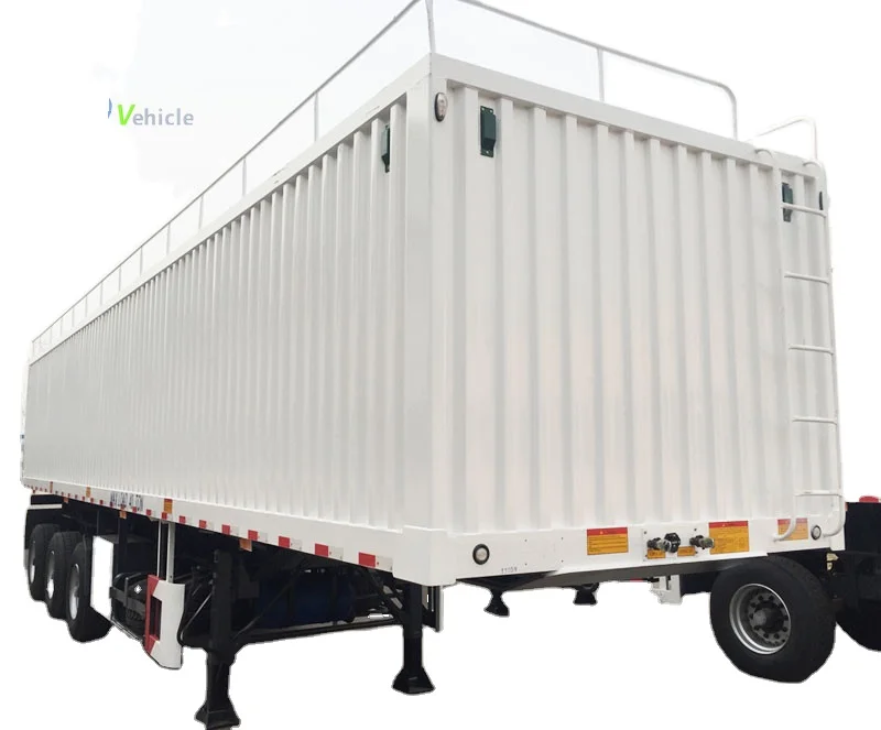 Well design multi function Van semi trailer dry van trailer enclosed trailers