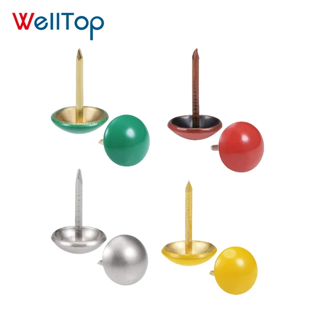 18.025 WELLTOP New Stud Bag Furniture Decoration Buckle Diamond Sofa Nail Upholstery Nails Rhinestone Glass Crystal Buttons