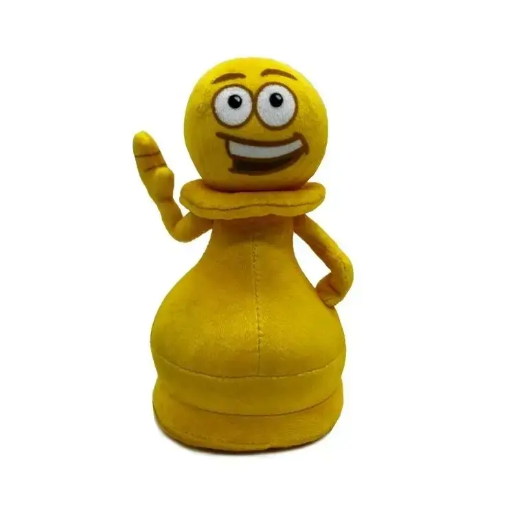 Factory Custom Green Chess Piece Plush Toy High Quality Soft Chess Piece Toy
