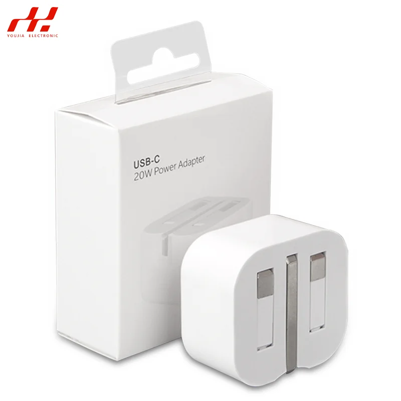 Factory Wholesale Original 1-1 20W USB-C Power Adapter Fast Charging Charger Block for iPad Air iPhone 13 and Above