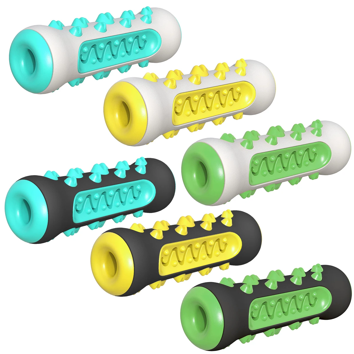 Amazon Hot Sales Pet Dental Care Toys Teeth Cleaning Durable Natural Rubber Dog Chew Toy Tpr Dog Chew Toy Pet