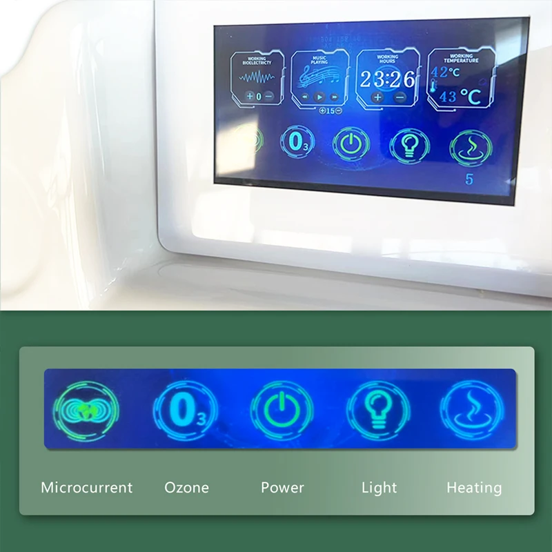 Hot Selling Infrared Spa Capsule Ozone Therapy Steam Sauna With Sauna Machines For Skincare and Beauty