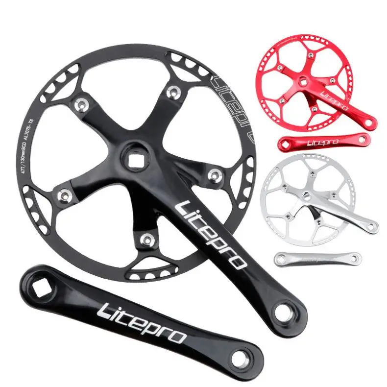 Super Light 130 BCD 45T 47T 53T 56T 58T Bike Chain Wheel Chain Ring BMX Folding Bicycle Hollow Crank Set