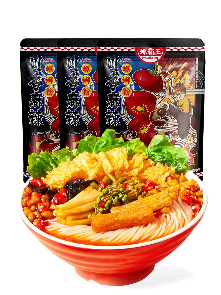 Guangxi snail noodles Flavor halal ramen food instant hot and sour Snail Rice Vermicelli