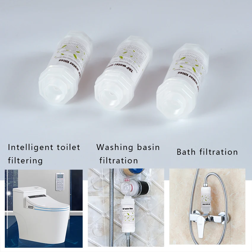 Romeve impurity shower head filter PP cotton water filter cartridge for intelligent toilet cover