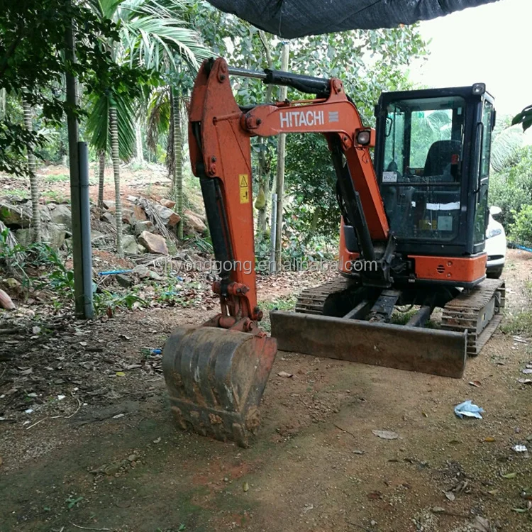 Строительная Машина Б/у экскаватор hitachi ZX35u б/у небольшой 3 5 тонн гусеничный на