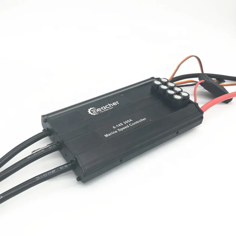 
14S marine boat 300A watercooling 60V 48V reversible dc motor speed controller 