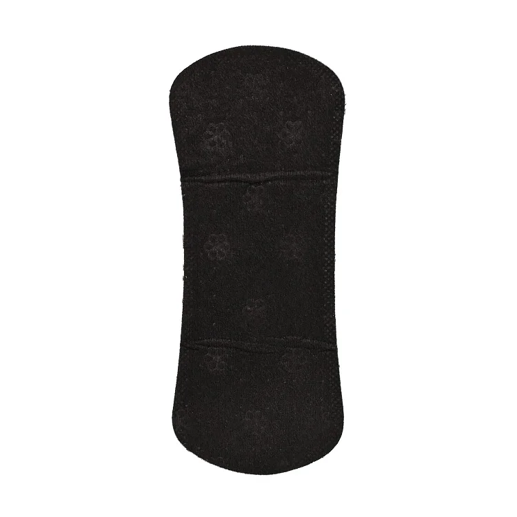 High Quality Competitive 155/180mm black Soft Women Daily Use Panty liners