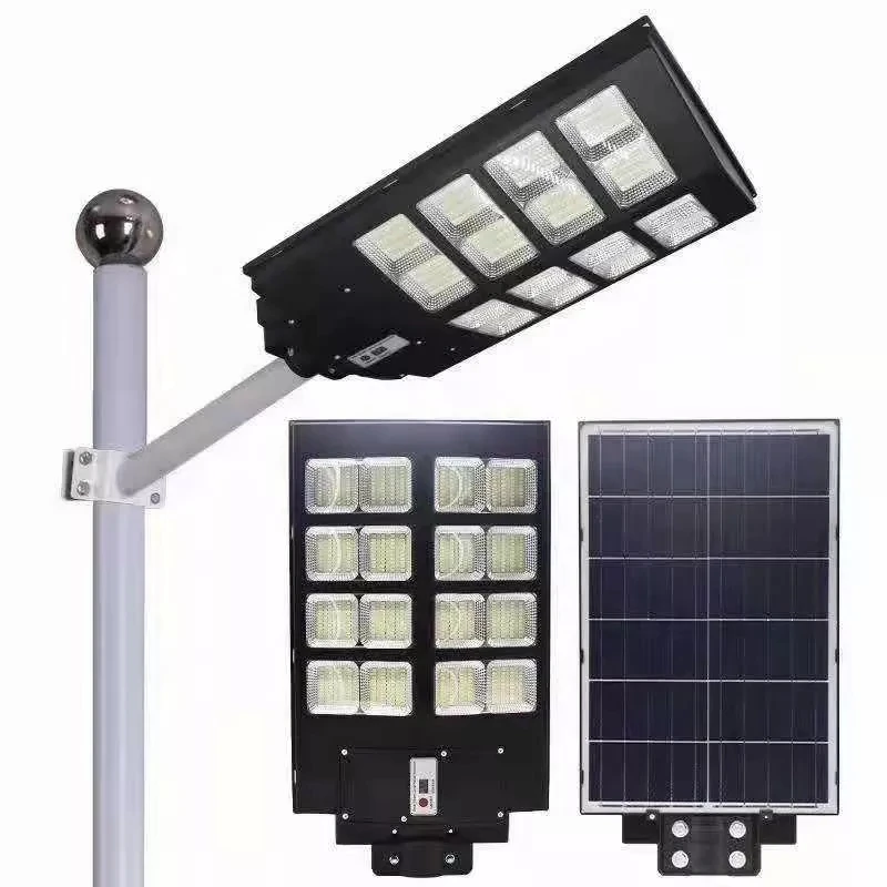Долгое время работы уличный Ip65 100 Вт 150 200 ABS интегрированный все в одном светодиодный фонарь на солнечной батарее