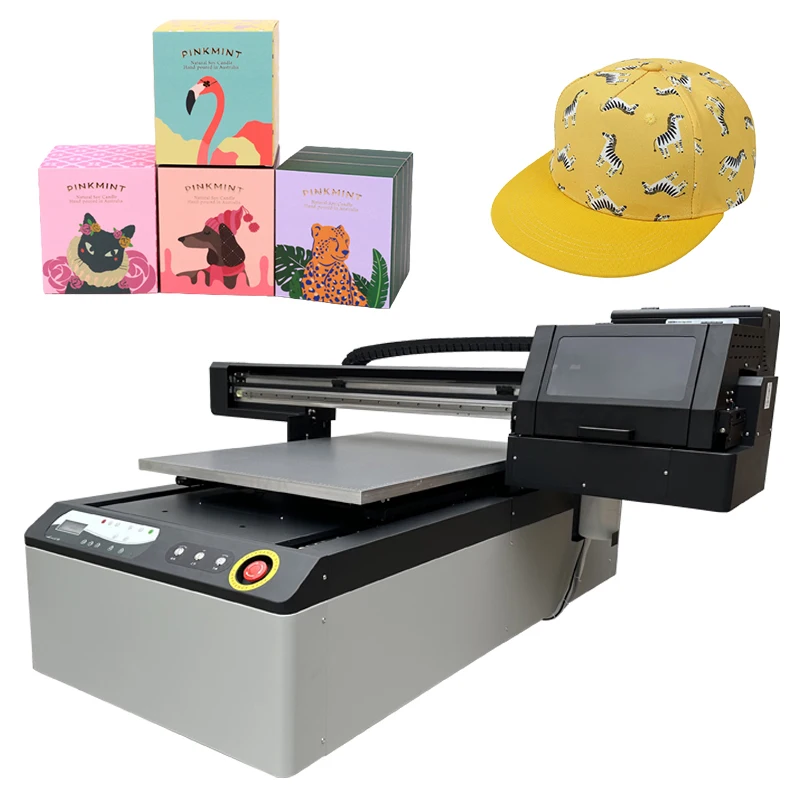 A1 Size Digital Inkjet Printer 6090 UV Flatbed Printer for Advertising printing