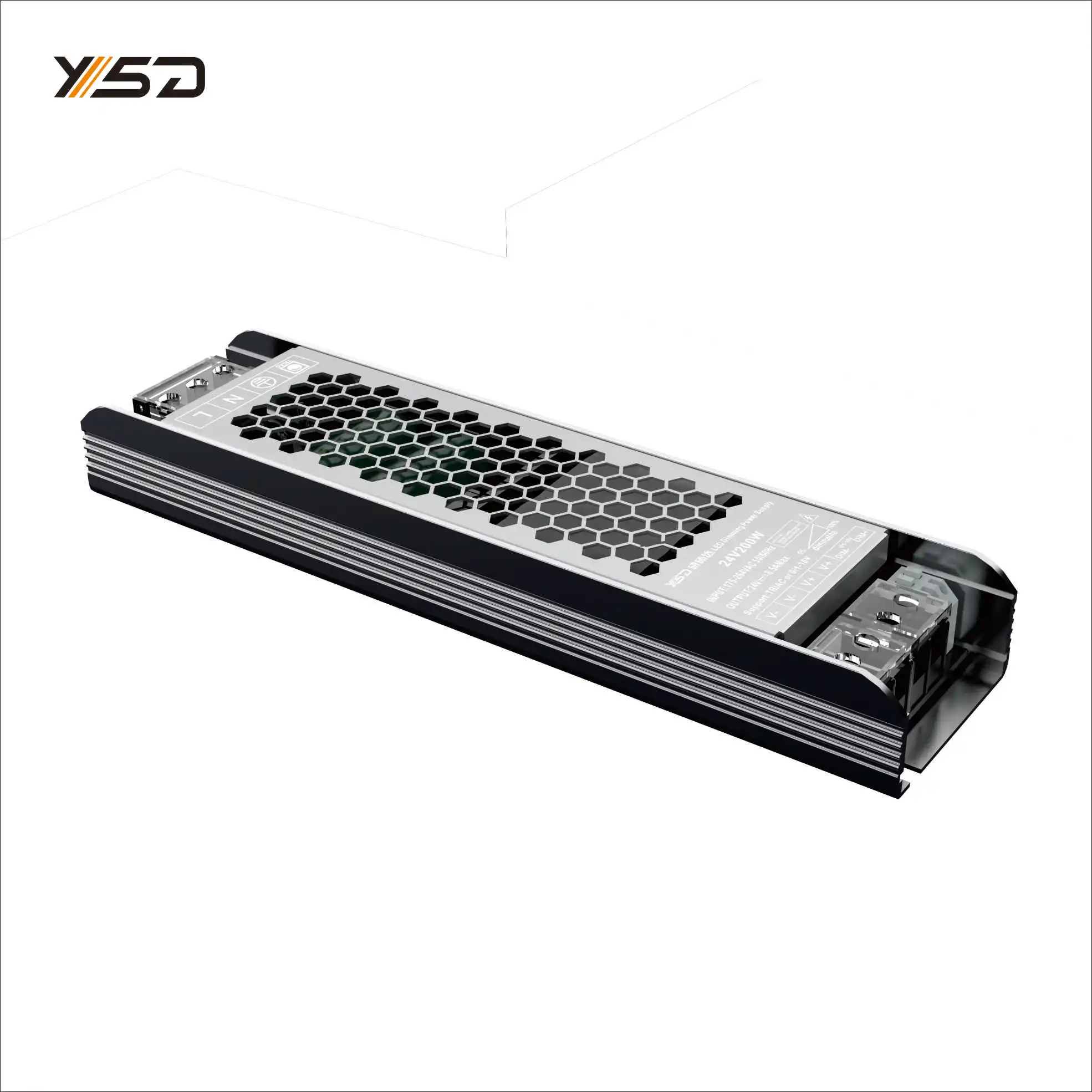YSD 300W 12V 24V коэффициент высокой мощности PWM выходной Диммируемый светодиодный драйвер с cUL FCC ELV MLV