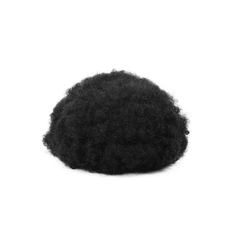 YICI Wholesale Human Hair Toupee Thin Skin Base Pu Poly Toupee Hair Replacement System For Men