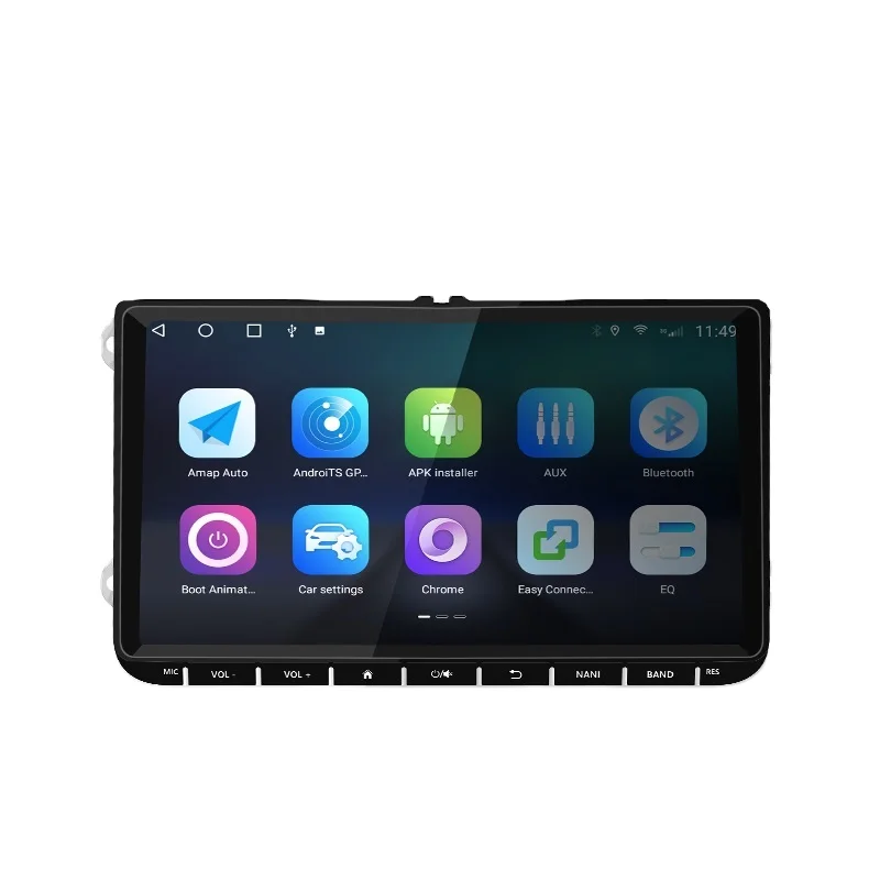 2+32G 9 Inch android 8.0 For VW Volkswagen Golf Polo Tiguan Passat b7 b6 SEAT leon Skoda Octavia Car Multimedia player 2 Din