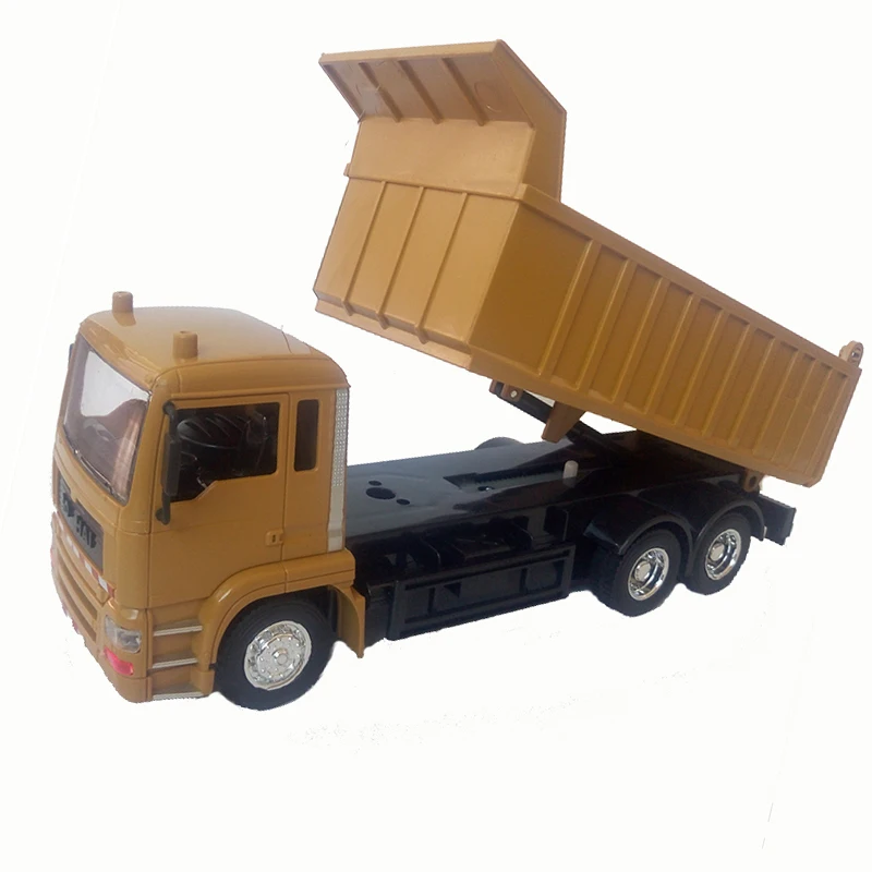 Hot sale 8 Channel RC Car engineering dump truck toy 1:24 remote control tipper truck